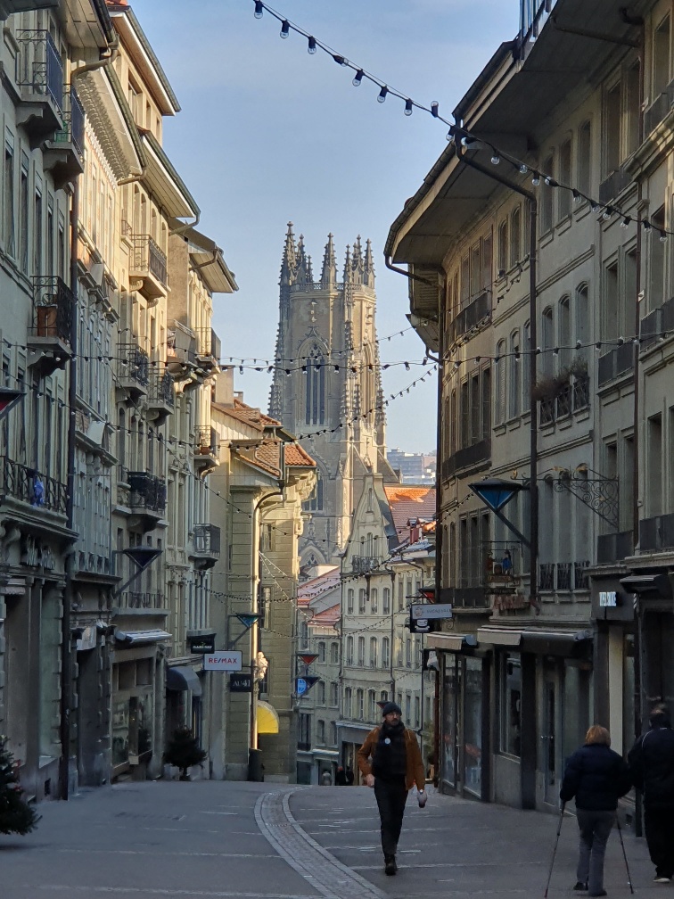 Sketchwalk à la Rue de Lausanne (Fribourg)